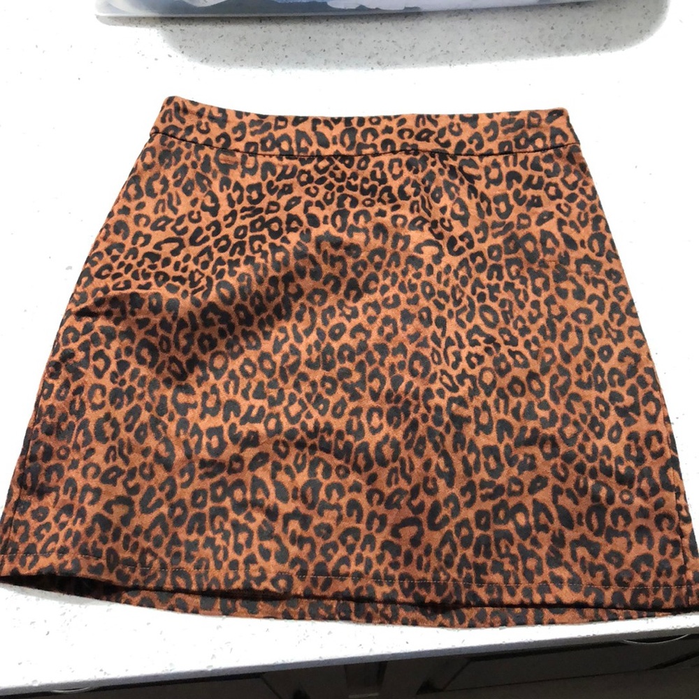 Cheetah skirt